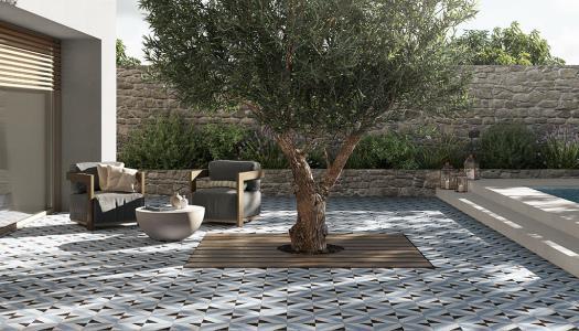 carrelage type carreaux ciment exterieur